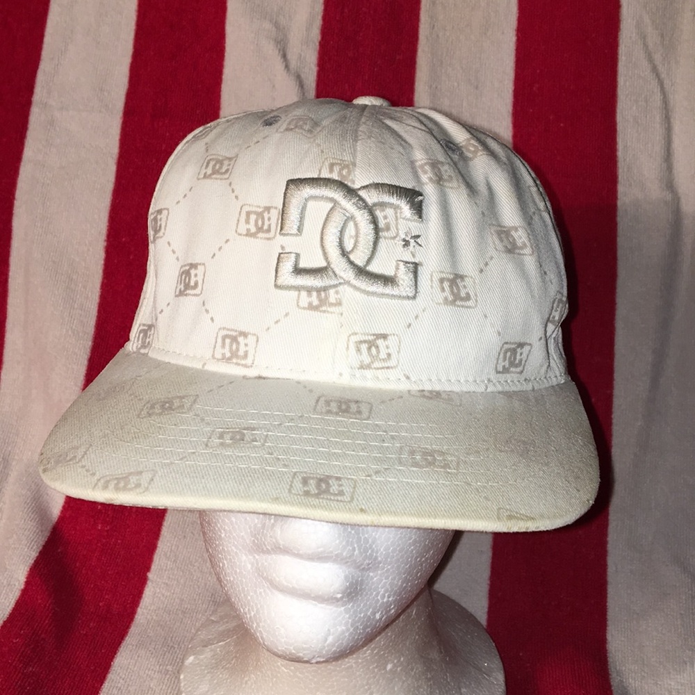 DC monogrammed XS flexfit 6 panel cap